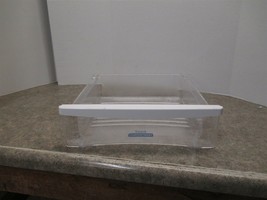 Whirlpool Refrigerator Snack Pan (SCRATCHES/BLUE Words) 16&quot; X 15&quot; Part W10319333 - £42.36 GBP