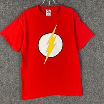 Delta Pro Weight The Flash T-Shirt Men&#39;s Medium Short Sleeve 100% Cotton - $11.40