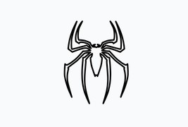 Spiderman spider icon sticker instant download svg,png,psd,eps,jpeg - £3.58 GBP