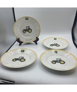 John Deere Tractor 9&quot; Plates (Nothing Runs Like a Deere) by Gibson Set Of 4 - $15.83