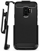 Belt Clip Holster For Spigen Rugged Armor Case - Galaxy S9 (Case Not Included) - $27.99