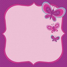 Scrapbook Paper 3D Butterfly 12 X 12 Inches - £13.46 GBP