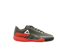 [EW9260F] Kids Youth Peak TF Turf Black Red Outdoor Soccer Shoes - $74.95