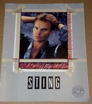 Sting Concert Tour Program Vintage 1985 World Tour - £19.80 GBP