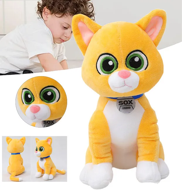 Lightyear Sox Cat Toy 9.8 Inches Plush Sox Cat Figure Collectible Super Soft - £13.98 GBP