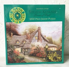 Thomas Kinkade Glow in the Dark Sweetheart Cottage 1000 Ceaco Jigsaw Puzzle New - £18.94 GBP