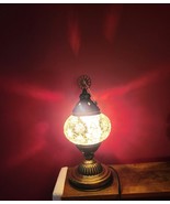Turkish Handcrafted Star Mirrored Mosaic Desk Lamp - $760.27 MXN