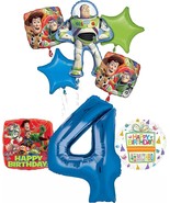 Toy story 4th Birthday Party Supplies and Balloon Bouquet Decorations (34&quot;) - £12.57 GBP