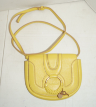 See By Chloe Hana Medium Leather Crossbody Golden Oil Yellow - £206.74 GBP