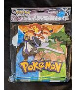 Pokemon Diamond Pearl Birthday Party 6 Favor Treat Boxes 6 Count NEW - $288.26 MXN