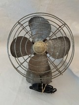 1950 8 Inch manning bowman Argent 085002 Table Bureau Fan Travail - $686.68 MXN