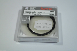 Hama M49 49mm filter filtro Nahlinse +3 close-up lens 25-33cm #76349 - £19.28 GBP