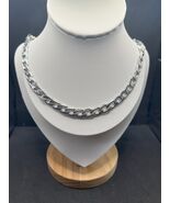 Silver Cuban Chain Necklace - $19.99