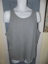 Old Navy Gray Ribbed Regular Fit Tank Top Size L Men&#39;s EUC - £9.22 GBP