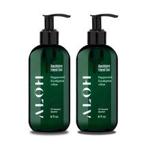 ALŌH Sanitizing Hand Gel 2-pack | Peppermint Eucalyptus + Aloe - $97.02