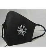 Spider Web Face Mask Halloween Face Cloth Mask Halloween Face Covering M... - £3.94 GBP