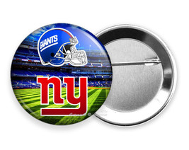 New York Giants Football Team Pin Pinback Button Men Sports Game Fan Gift Idea - £15.84 GBP+