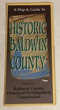 Historic Baldwin County Brochure Alabama BR14 - £6.11 GBP