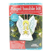 Angel Bauble Cross Stitch Kit 3D The World of Magazine Ornament Christmas - £15.49 GBP