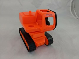 Fisher Price Trio Construction Vehicle 4.25 Inch Orange 2001 - $6.95