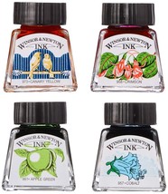 Vibrant Tones Collection Drawing Ink Set - Set of 4, 0.5 oz Bottles - £47.08 GBP