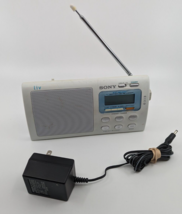 SONY Liv ICF-M410V AM/FM 4-Bands Portable TV Weather Clock Radio AA Batt... - $37.01