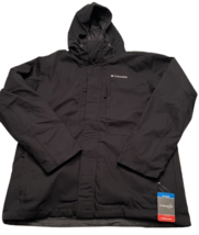 Columbia Mens Ridge Gates Interchange Jacket Size X-Large Color Black - £110.16 GBP