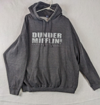 Dunder Mifflin Inc Hoodie Pullover Jacket Universal Studios Size XXL Cotton - $19.68