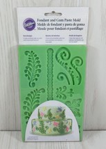 Wilton  Leaves Butterflies Scrolls Fondant Gum Paste Silicone Mold new - £7.92 GBP