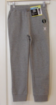 Hurley Easy FIt Elastic Waistband Soft Jogger GRAY Boy&#39;s Sz S 7/8 NWT - $18.01
