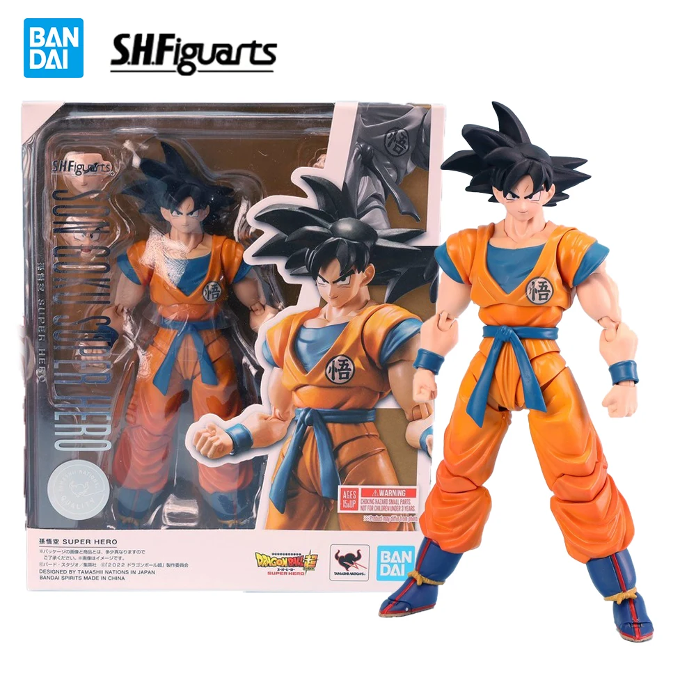 In Stock Bandai S.H.Figuarts Dragon Ball Son Goku 140mm Action Anime Figure - £64.34 GBP