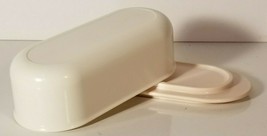 TUPPERWARE SINGLE 1 STICK BUTTER KEEPER #2321A-4 White Beige - £9.61 GBP