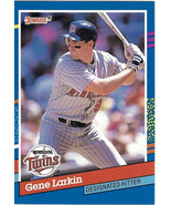 1991 Donruss #152 Gene Larkin Minnesota Twins - £1.15 GBP