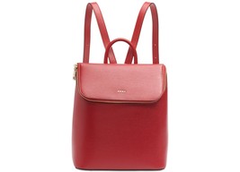 DKNY Womens Bryant Park Leather Top Zip Backpack One Size - £95.58 GBP