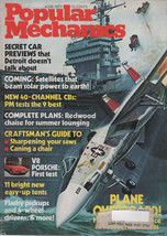 Popular Mechanics June 1977 Secret Car Previews- Satellites- Chaise Lounge - £1.39 GBP