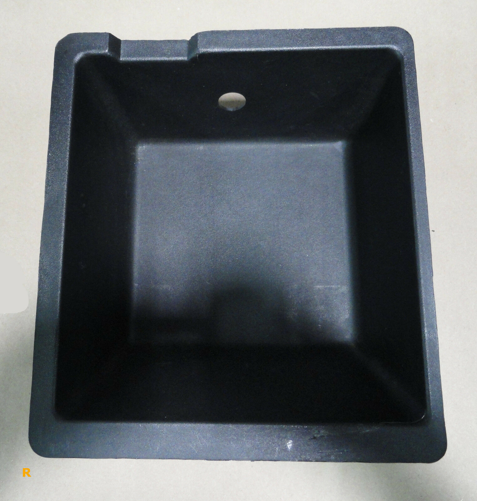 84-96 Corvette Rear Cargo Area Storage Tray w/ Finger Hole RH 03613 CRACKED - $13.00