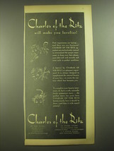 1945 Charles of the Ritz Beauty Treatment Ad - Will make you lovelier - $18.49