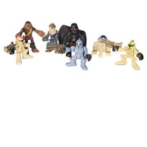 7 Star Wars Galactic Heroes Playskool/ Hasbro Darth Vader R2-D2 Storm Troopers - $13.54