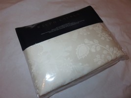 Ralph Lauren Ashmont Jacquard King Fitted Sheet Cream $475 - £244.30 GBP