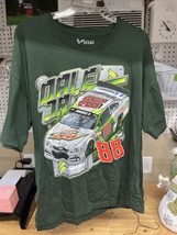 Chase Authentics Dale Earnhardt Jr 88 Diet Mtn Dew Chevrolet  NASCAR T-Shirt XL - £15.57 GBP