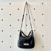 Coach Black Leather Kristin Handbag Shoulder Crossbody Bag Purse 16808 0... - $70.00