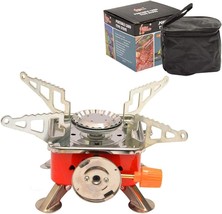 Yinsold Lin Windproof Foldable Stove Burner-Ultralight Portable Mini Outdoor - £30.62 GBP