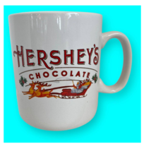 Hershey&#39;s Oversize Christmas Mug , Hot Chocolate or Coffee Lovers Cup 28 Oz - £11.21 GBP