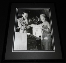 Janet McBride &amp; Tex Williams 1973 Framed 11x14 Photo Display - $34.64