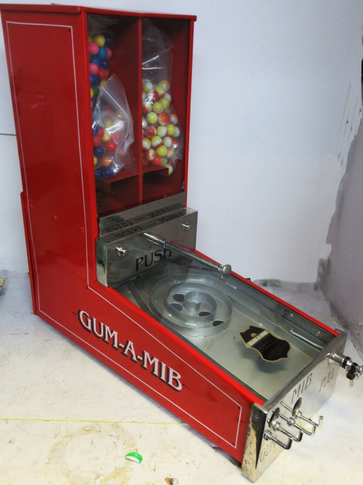 Gum-a-Mib Trade Stimulator circa 1930's Red A Item image 5