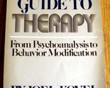 COMPLETE GUIDE TO THERAPY [Paperback] Kovel, Joel - $2.93