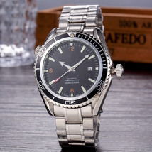  3-Pin Factory In Stock Quartz Watch Waterproof Quartz Watch Black Casua... - £60.81 GBP