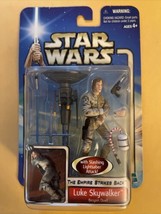 Star Wars Saga Luke Skywalker TESB Bespin Duel Action Figure 2002 Hasbro New VF - £12.51 GBP
