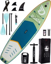 DAMA Inflatable Stand Up Paddle Board 11&#39;*33&#39;&#39; *6&#39;&#39;, Yoga, Board Carrier - £203.97 GBP