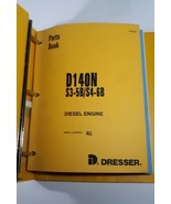 Komatsu Dresser D140N Diesel Engine Parts Manual Book - $254.38